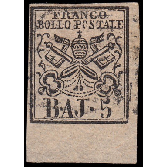 Vaticano 6 1852-64 Escudo Usados Vaticano 6 1852-64 Escudo Usados