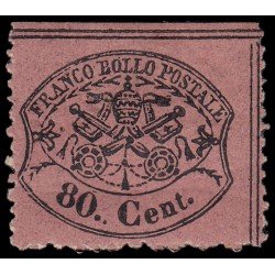 Vaticano 25 1868 Escudo MH Vaticano 25 1868 Escudo MH