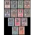 Vaticano 176/86 + Expres 13/14 1953 Basílica de San Pedro MNH