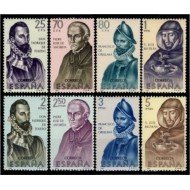 España Spain 1678/85 1965 Forjadores de América MNH España Spain 1678/85 1965 Forjadores de América MNH