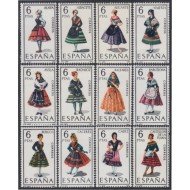 España Spain 1767/78 1967 Trajes típicos españoles MNH España Spain 1767/78 1967 Trajes típicos españoles MNH