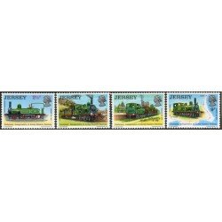 TRA2/S Jersey Nº 79/82 1973 Centº del ferrocarril de Jersey Lujo TRA2/S Jersey Nº 79/82 1973 Centº del ferrocarril de Jersey Lujo