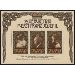 Liechtenstein 711/13 1981 Príncipe François Joseph II MNH