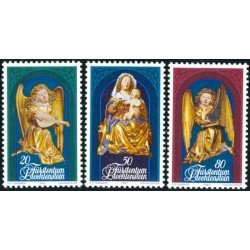 REL/S Liechtenstein 754/56 1982 Navidad esculturas de la catedral de Coire MNH REL/S Liechtenstein 754/56 1982 Navidad esculturas de la catedral de Coire MNH