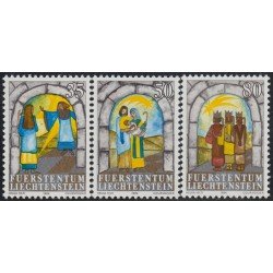 Liechtenstein 804/06 1984 Navidad Chritsmas MNH