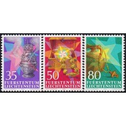 Liechtenstein 825/27 1985 Navidad Christmas MNH