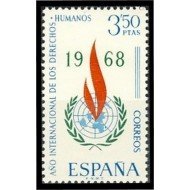 España Spain 1874 1968 Año Internacional de los Derechos humanos MNH España Spain 1874 1968 Año Internacional de los Derechos humanos MNH