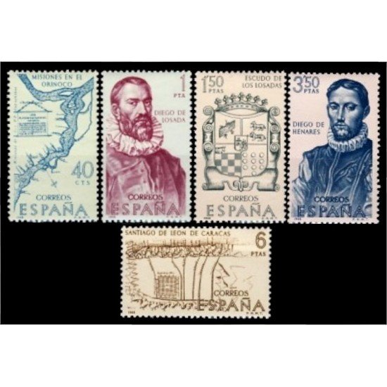 España Spain 1889/93 1968 Forjadores de América MNH España Spain 1889/93 1968 Forjadores de América MNH