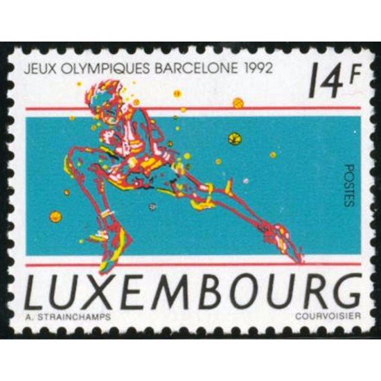 OLI1 Luxemburgo 1248 1992 JJOO Barcelona MNH OLI1 Luxemburgo 1248 1992 JJOO Barcelona MNH