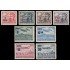 Checoslovaquia  Czechoslovakia Aéreo 28/35 1949 Aviones con sobrecarga MNH