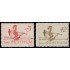 Trieste Post. 34/35 1951 1 de Mayo MNH