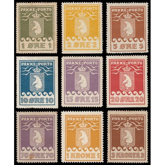 Groenlandia  P.Postal 1/9 1905/30 Escudo de armas MH