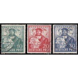 Alemania Bizona 71/73 1949 Feria de Hannover Usados