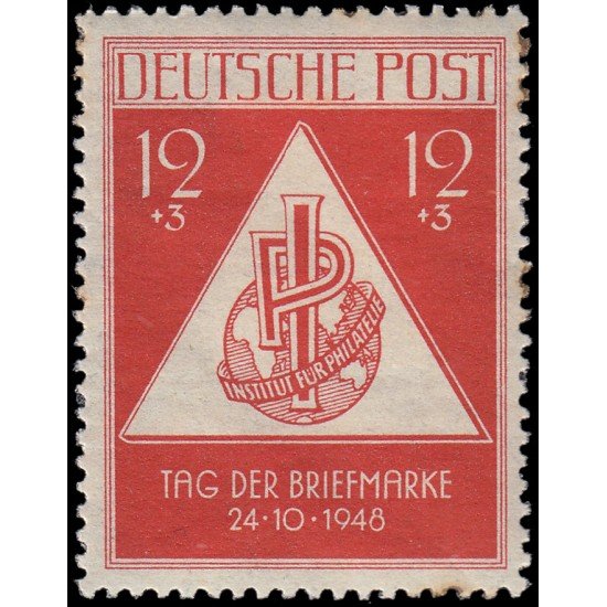 Alemania Oriental 31 1948 Emisiones Generales Día del sello MH