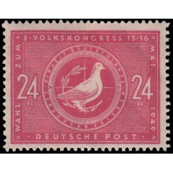 Alemania Oriental 51 1949 Emisiones Generales 3º congrreso popular MH