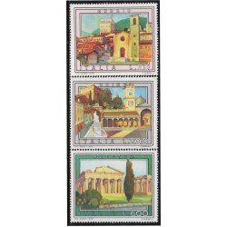 Italia Italy 1336/38 1978 Turismo lugares MNH