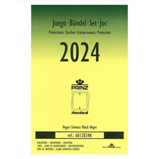 Juego protectores negros España 2024 Prinz 6012024N