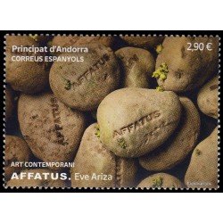 Andorra Española 557 2024 Arte contemporáneo Affatus Eve Ariza MNH