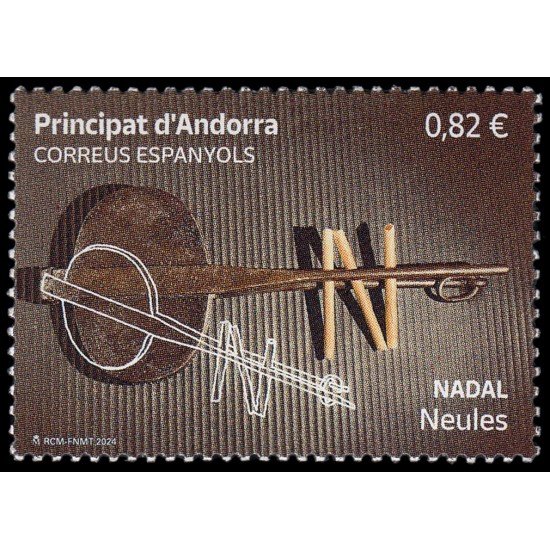 Andorra Española 566 2024 Navidad Neules MNH