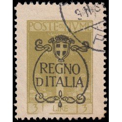Italia Italy Fiume 204 1924 Anexión a Italia Usado