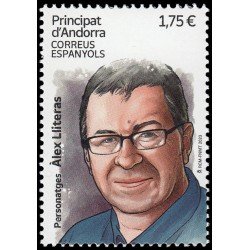 Andorra Española 546 2023 Personajes Àlex LLiteras MNH