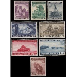 Polonia Poland E 1/8 1941 Sujetos y escenas diversas MNH