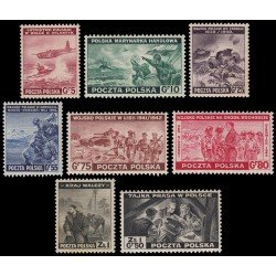 Polonia Poland E 9/16 1943 Sujetos diversos MNH