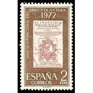 España Spain 2076 1972 Año Internacional del libro y la lectura MNH España Spain 2076 1972 Año Internacional del libro y la lectura MNH