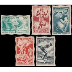DEP7/S Monaco Nº 319/23 1948 JJOO de Londres-disciplinas deportivas-Lujo DEP7/S Monaco Nº 319/23 1948 JJOO de Londres-disciplinas deportivas-Lujo