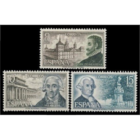 España Spain 2117/19 1973 Personajes españoles MNH España Spain 2117/19 1973 Personajes españoles MNH
