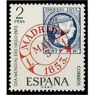 España Spain 2127 1973 Día mundial del Sello MNH España Spain 2127 1973 Día mundial del Sello MNH
