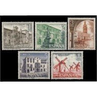 España Spain 2129/33 1973 Serie turística MNH España Spain 2129/33 1973 Serie turística MNH