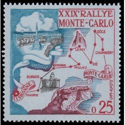 TRA1/S Monaco  Nº 524  1960  29º Rally de Monte-Carlo Lujo