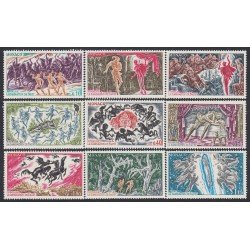 Monaco  779/87 1969 100º Aniversario de la muerte del compositor Hector Berlioz MNH