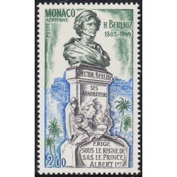 Monaco A 93 1969 Cent. Compositor H. Berlioz Busto MNH