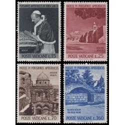 Vaticano  Nº 393/96  1964  Viaje de Su Santidad Pablo VI a Tierra Santa Lujo