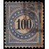 Suiza Switzerland Tasa 8 1878 Cifra azul Usado