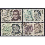 España Spain 2456/59 1978 Personajes Españoles MNH España Spain 2456/59 1978 Personajes Españoles MNH