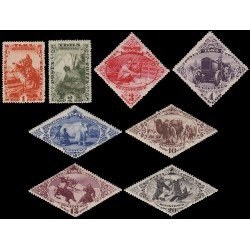 Tuvá 39/46 1934 Sellos para el correo recomendado MH