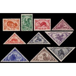 Tuvá 54/63 1935 Fauna MNH