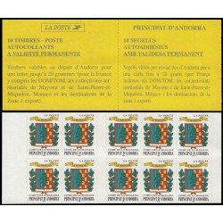 Andorra Francesa Carnet 9 1999 Municipio de La Massana