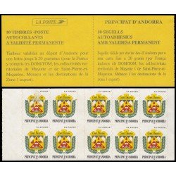 Andorra Francesa Carnet 8 1998 Municipio de Ordino