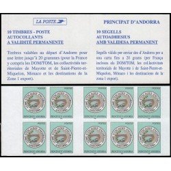 Andorra Francesa Carnet 12 2003 Municipio de Escaldes-Engordany