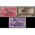 Trieste Aéreo 12A-12C 1948 Zona A Congreso filatélico de Trieste MNH