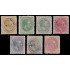 Filipinas Philippines Fiscales 1/4 6/8 1880-89 MH y Sin goma