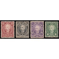 Sarawak 31/34 1895 Charles Johnson Brooke MH