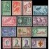 Sarawak 189/03 189/03 1955-57 Elisabeth II Sujetos diversos MNH