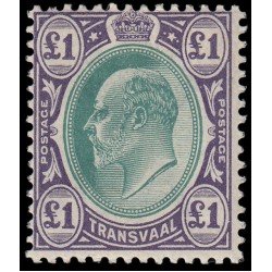 Transvaal 162 1902-03 Eduardo VII MH