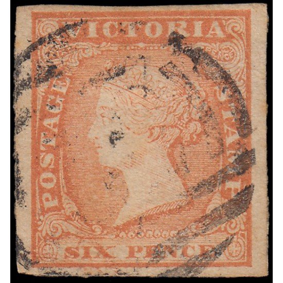 Victoria 6 1854-58 Victoria Usado