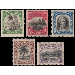 Rarotonga 14/19 1920 Sujetos diversos MH